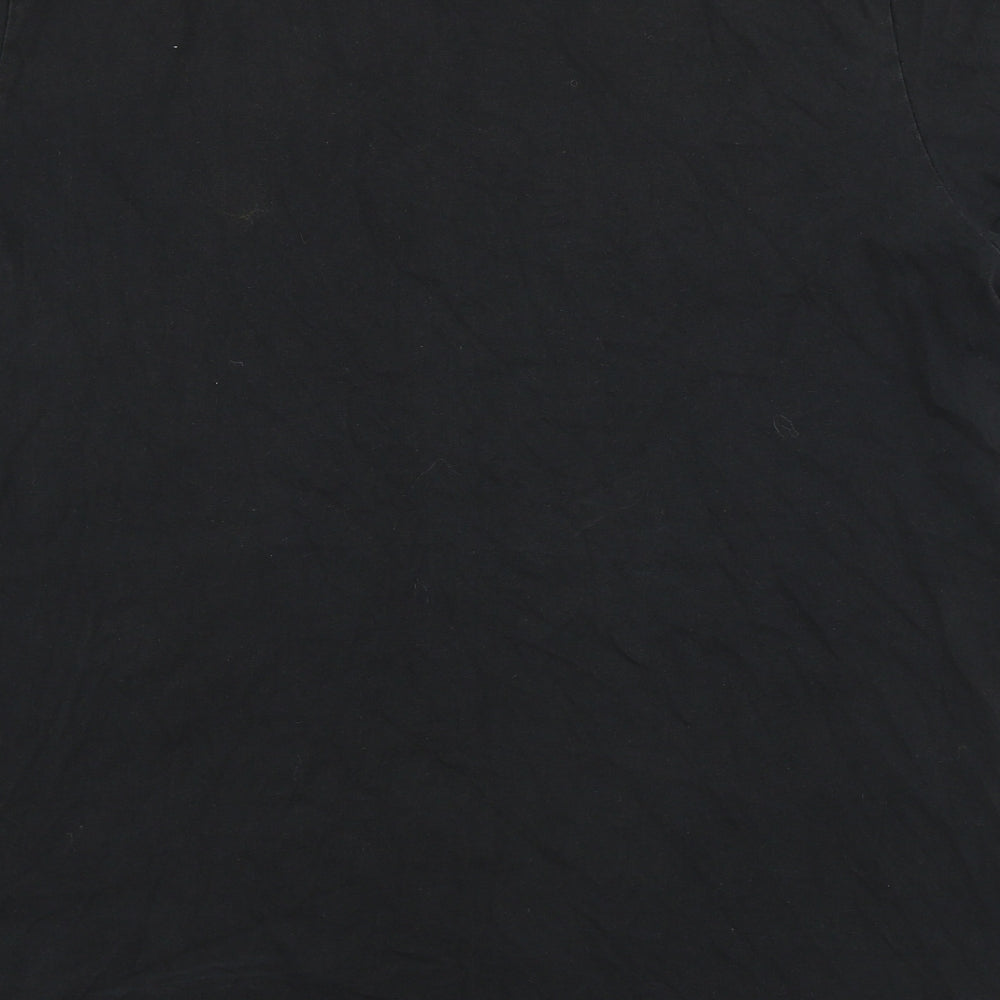 LEVIS     Mens Black    T-Shirt Size XL