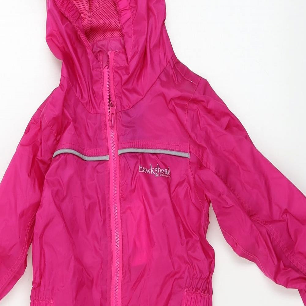 Hawkshed  Girls Pink   Jacket Snowsuit Size 2-3 Years