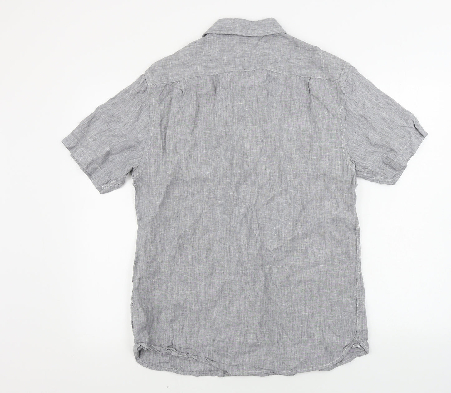 Howick   Mens Grey    Button-Up Size M