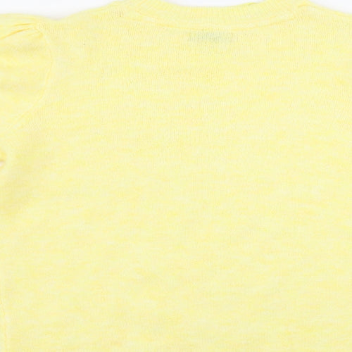 Papaya Womens Yellow   Pullover Jumper Size S
