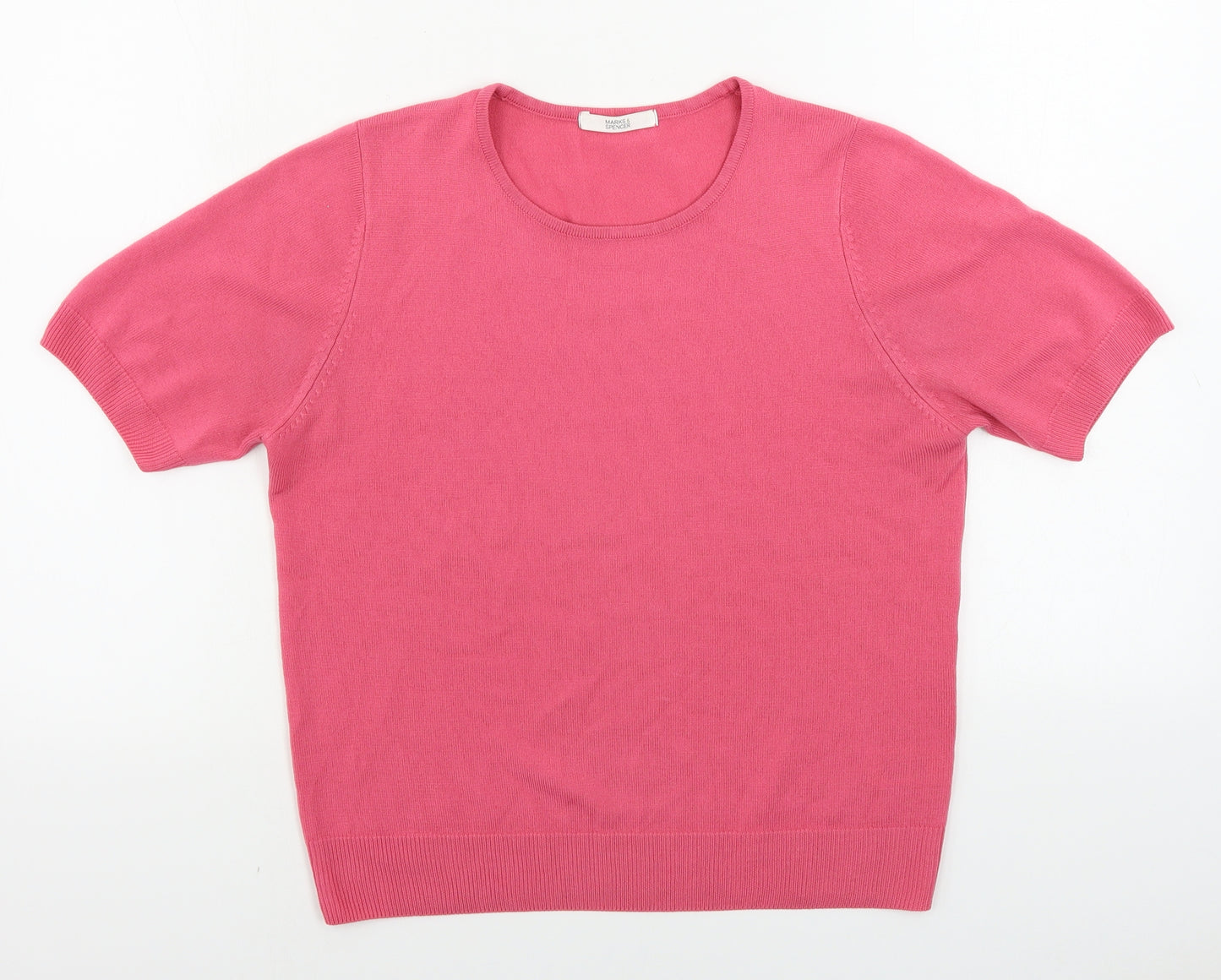 Marks and Spencer  Womens Pink   Pullover Jumper Size 12