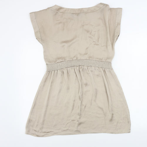 Dorothy Perkins  Womens Beige   Basic Blouse Size 10