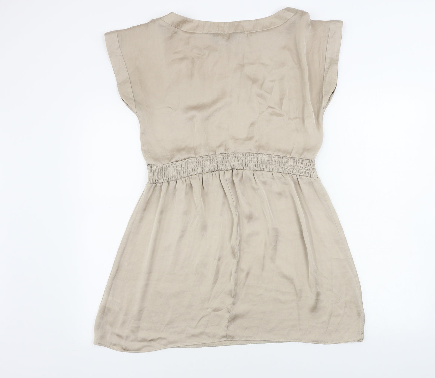 Dorothy Perkins  Womens Beige   Basic Blouse Size 10