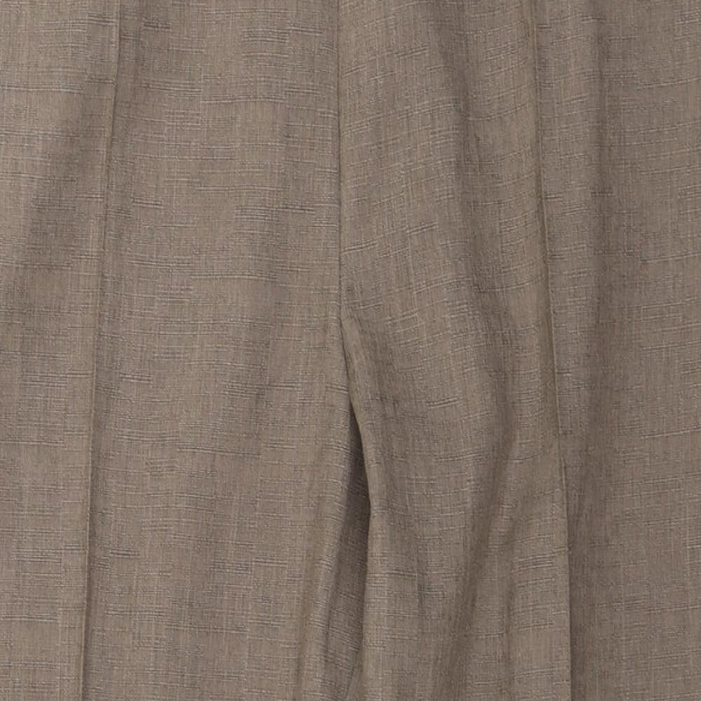 Marks and Spencer  Womens Brown   Trousers  Size 20 L29 in