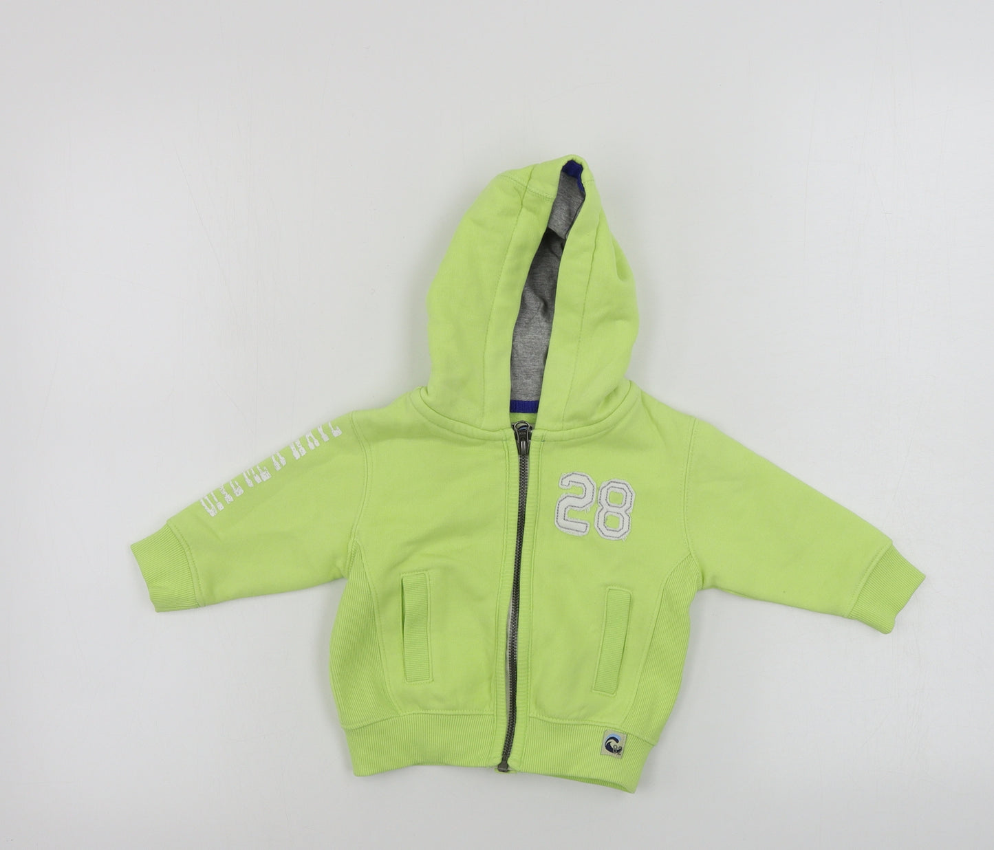 NEXT  Boys Green   Jacket Coat Size 6-9 Months