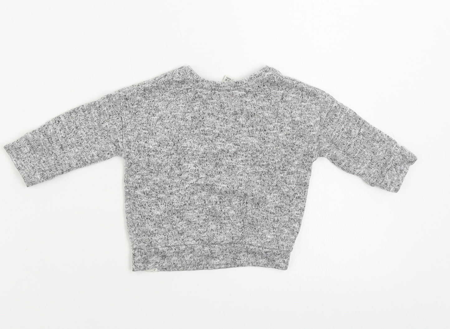 River Island  Girls Grey   Basic T-Shirt Size 3-6 Months