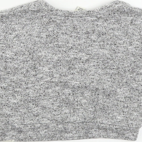 River Island  Girls Grey   Basic T-Shirt Size 3-6 Months