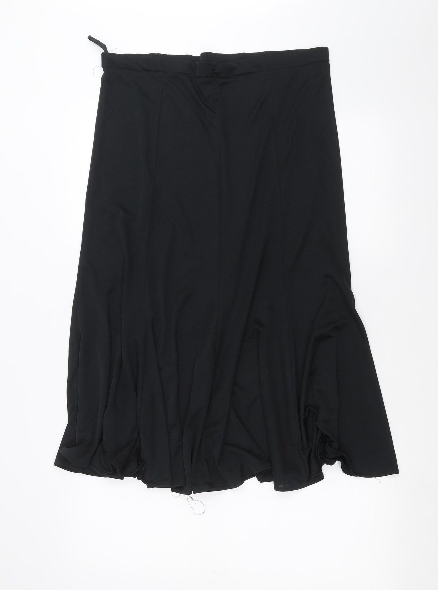George Womens Black   Pettiskirt Skirt Size 14