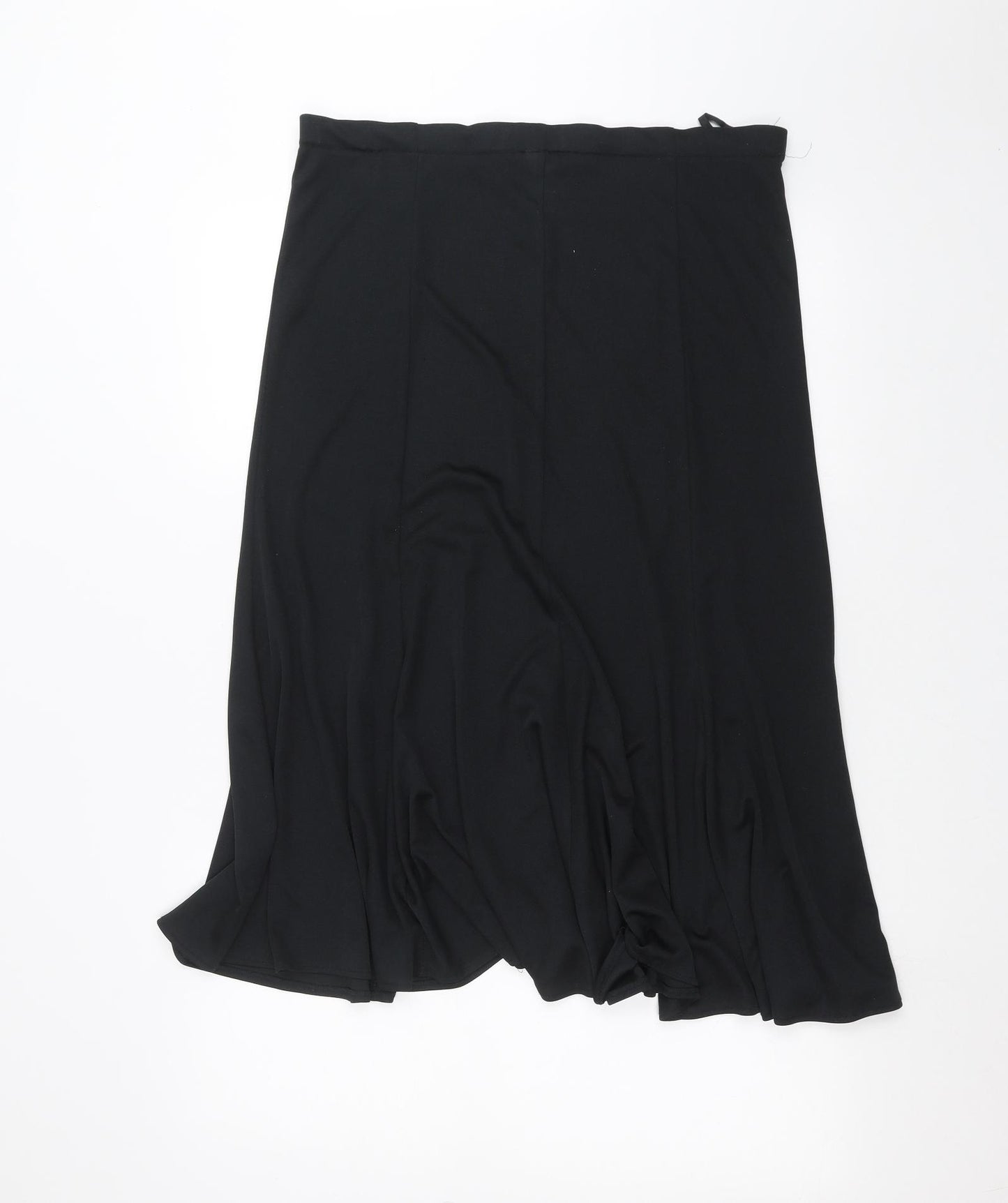 George Womens Black   Pettiskirt Skirt Size 14