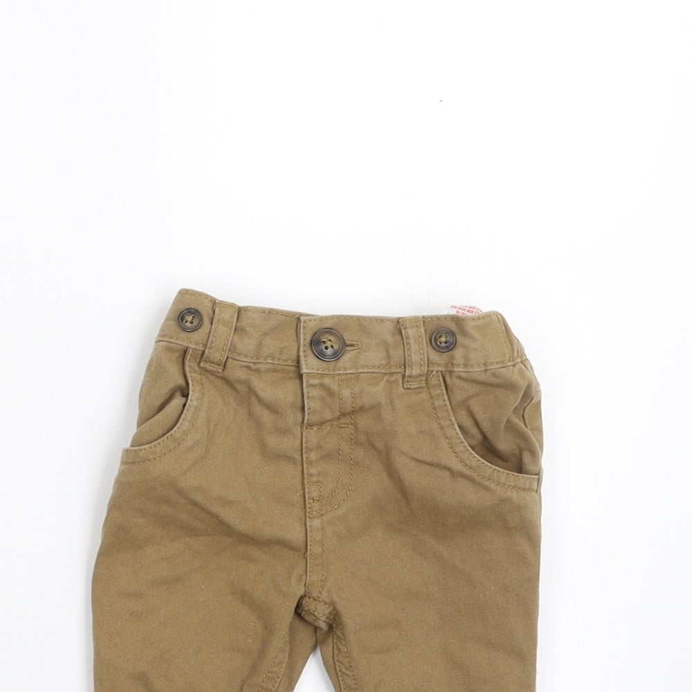 F&F Baby Beige    Trousers Size Newborn  - Up to 1 month