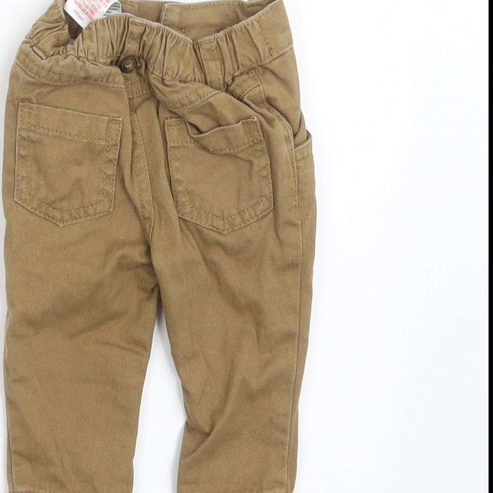 F&F Baby Beige    Trousers Size Newborn  - Up to 1 month