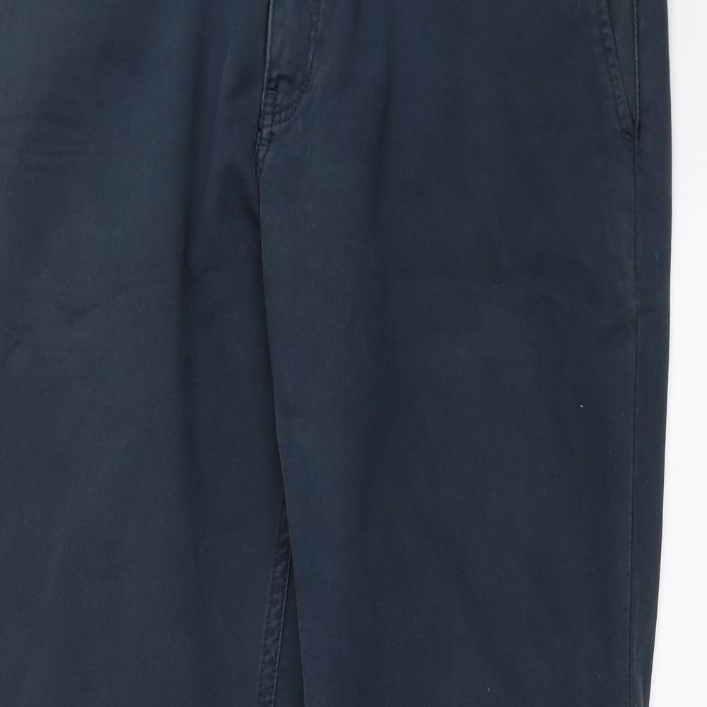 Penguin Mens Blue   Chino Trousers Size 38 in L31 in