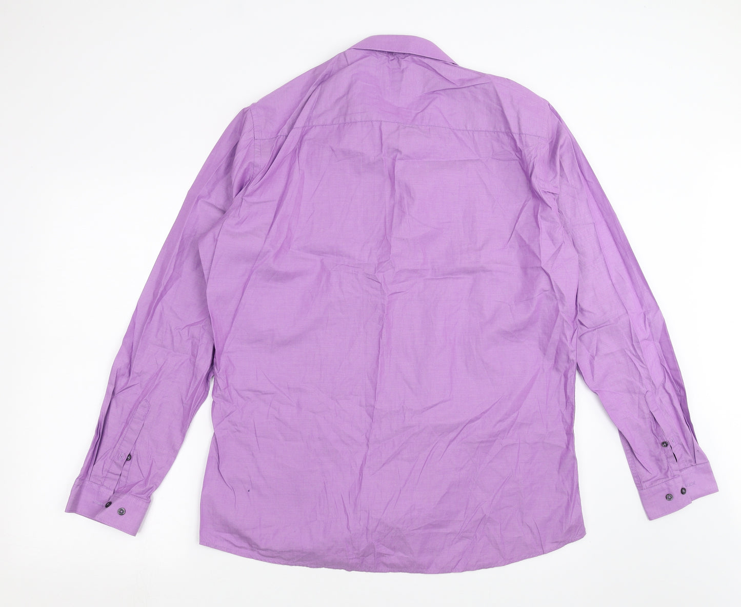 NEXT Mens Purple    Dress Shirt Size 17