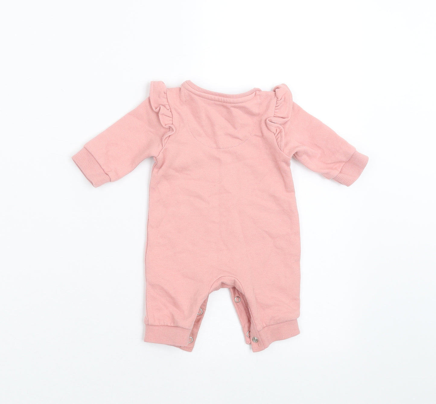 F&F Girls Pink   Babygrow One-Piece Size Newborn  - Made With Love