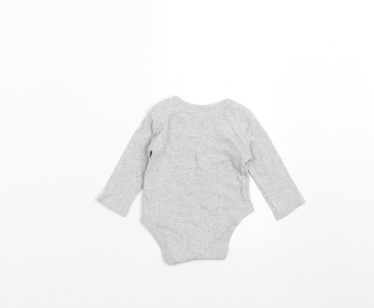 Matalan Baby Grey   Babygrow One-Piece Size 0-3 Months  - stay little