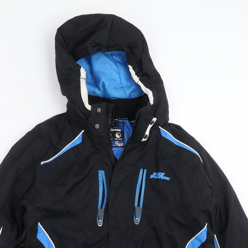 No Fear Boys Black   Ski Jacket Jacket Size 13 Years