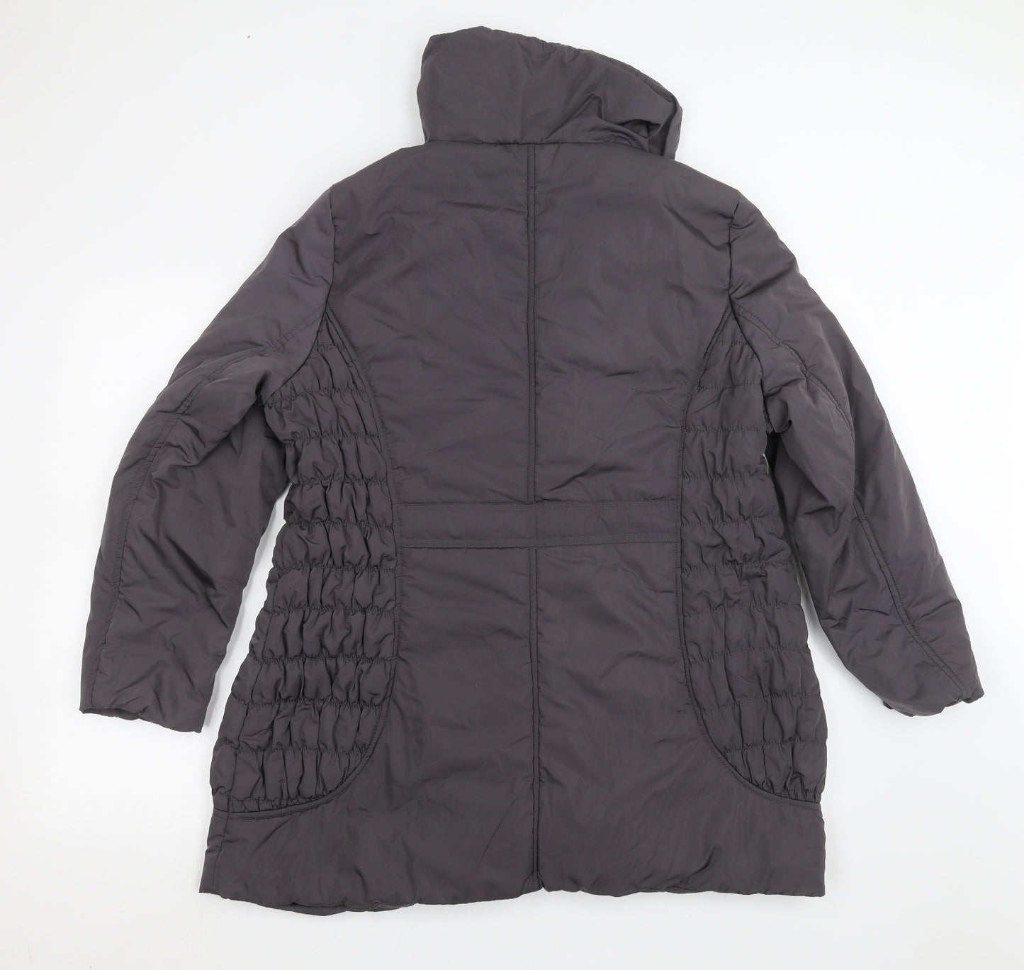 BM Womens Grey   Jacket Coat Size 18