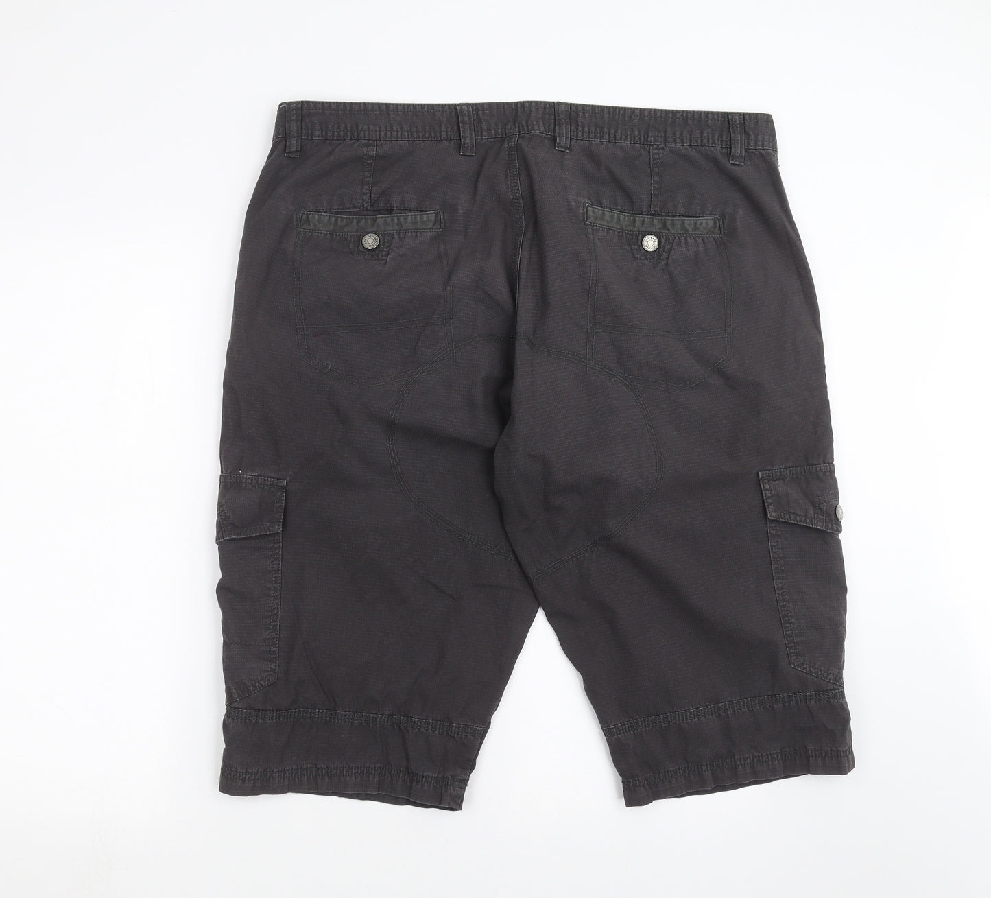 F&F Mens Grey   Cargo Shorts Size 42 in
