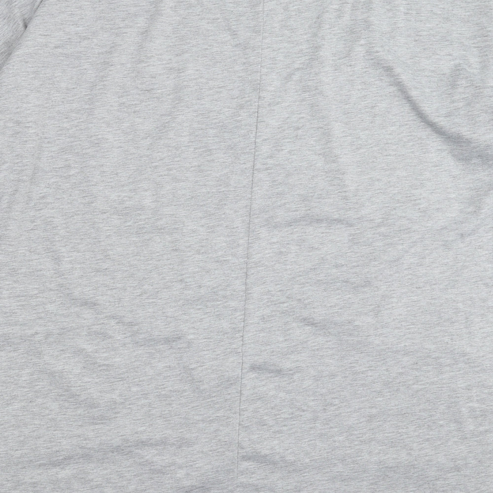 Preworn Womens Grey   Basic T-Shirt Size 3XL