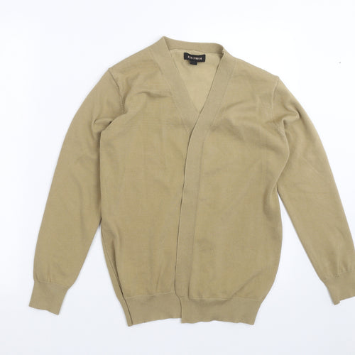 QED London Womens Beige  Knit Cardigan Jumper Size S