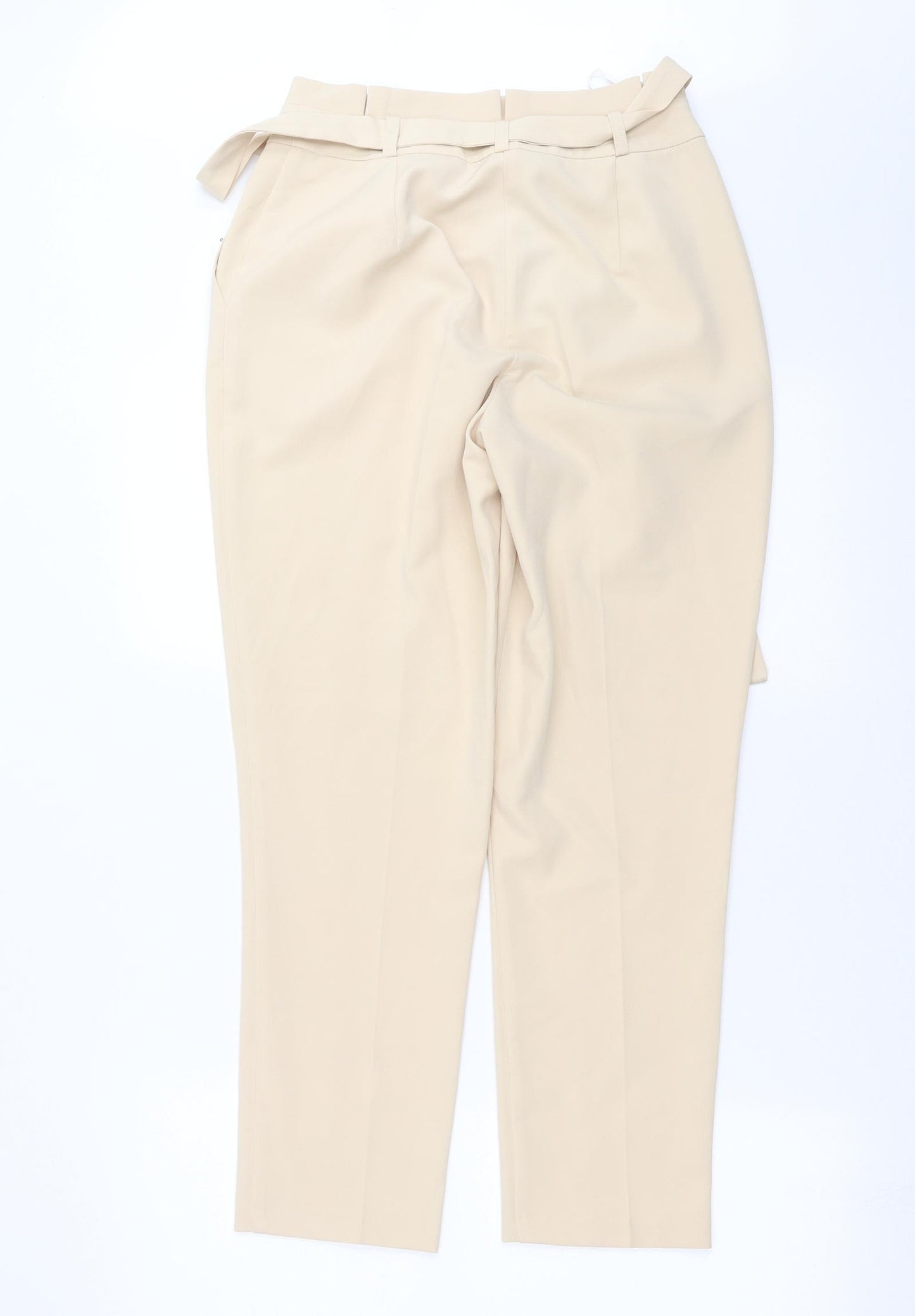 New Look Womens Beige   Trousers  Size 8 L27 in