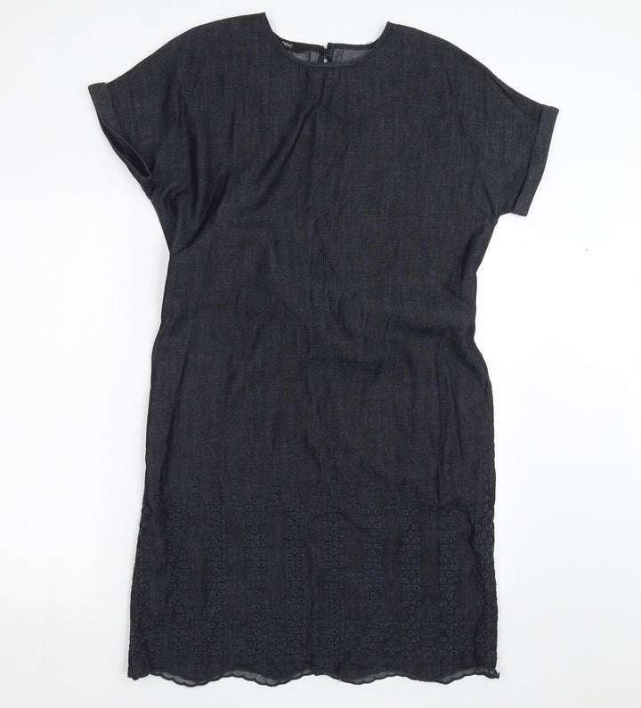 NEXT Womens Blue  Denim Shift  Size 8