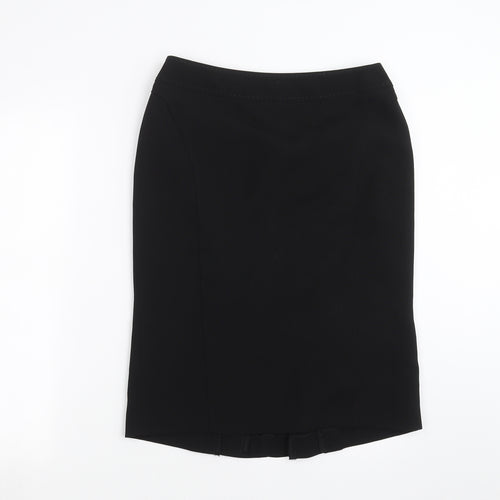 F&F Womens Black   Straight & Pencil Skirt Size 10