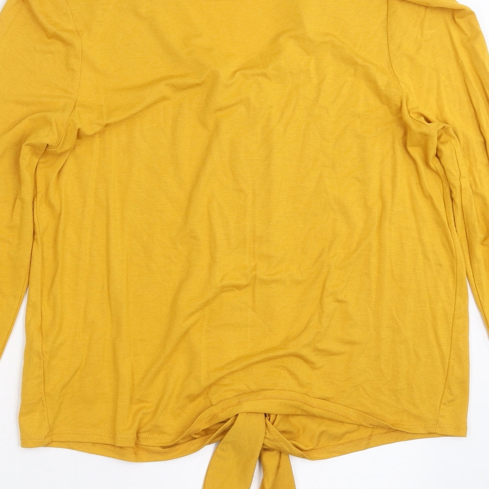 New Look Womens Yellow   Basic Blouse Size 12