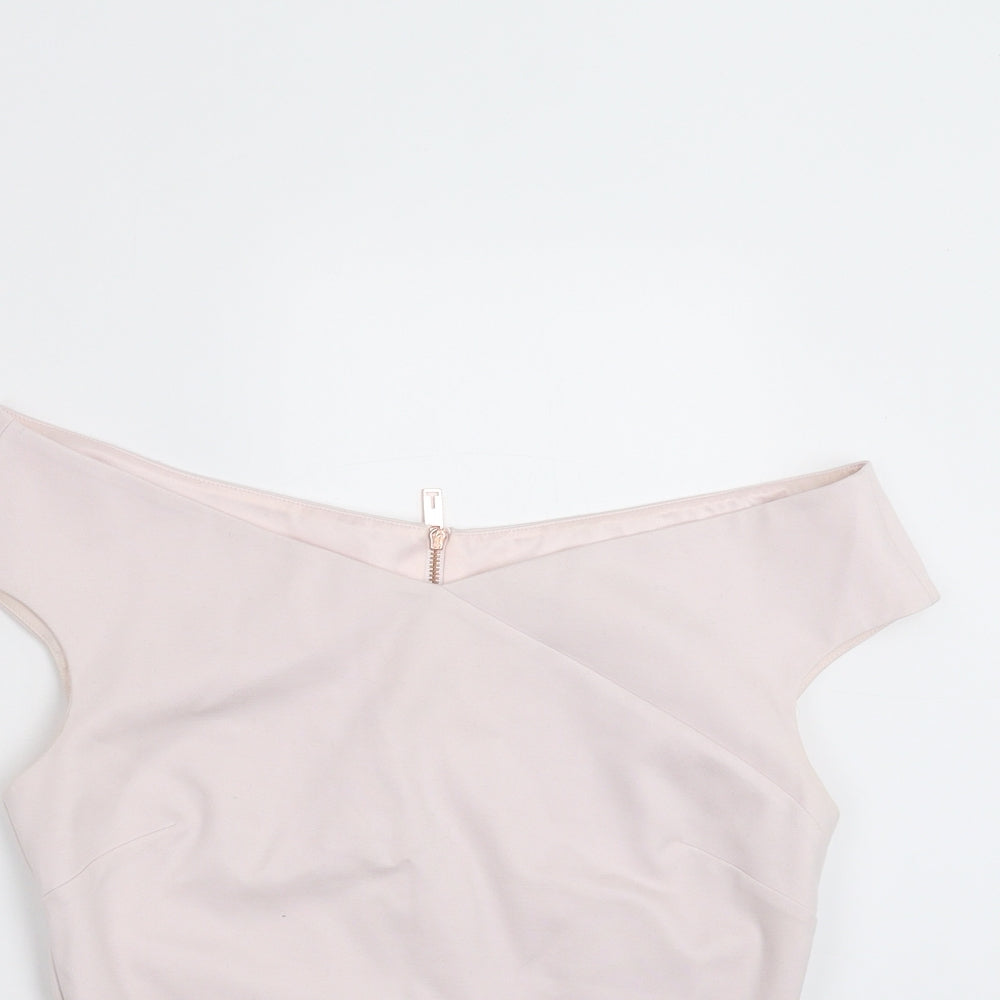 Ted Baker Womens Pink   Basic Blouse Size S