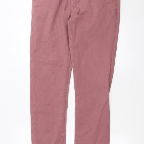 F&F Mens Purple   Chino Trousers Size 36 in L32 in