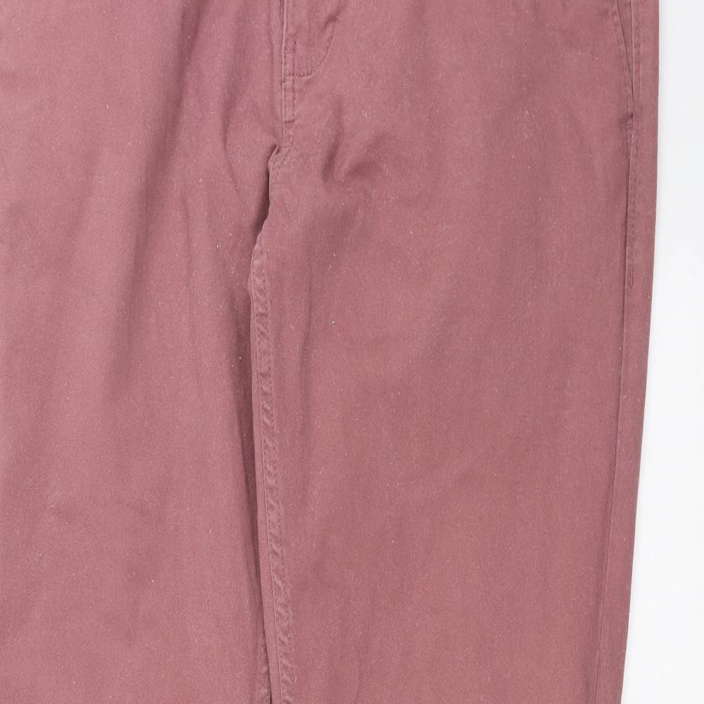F&F Mens Purple   Chino Trousers Size 36 in L32 in