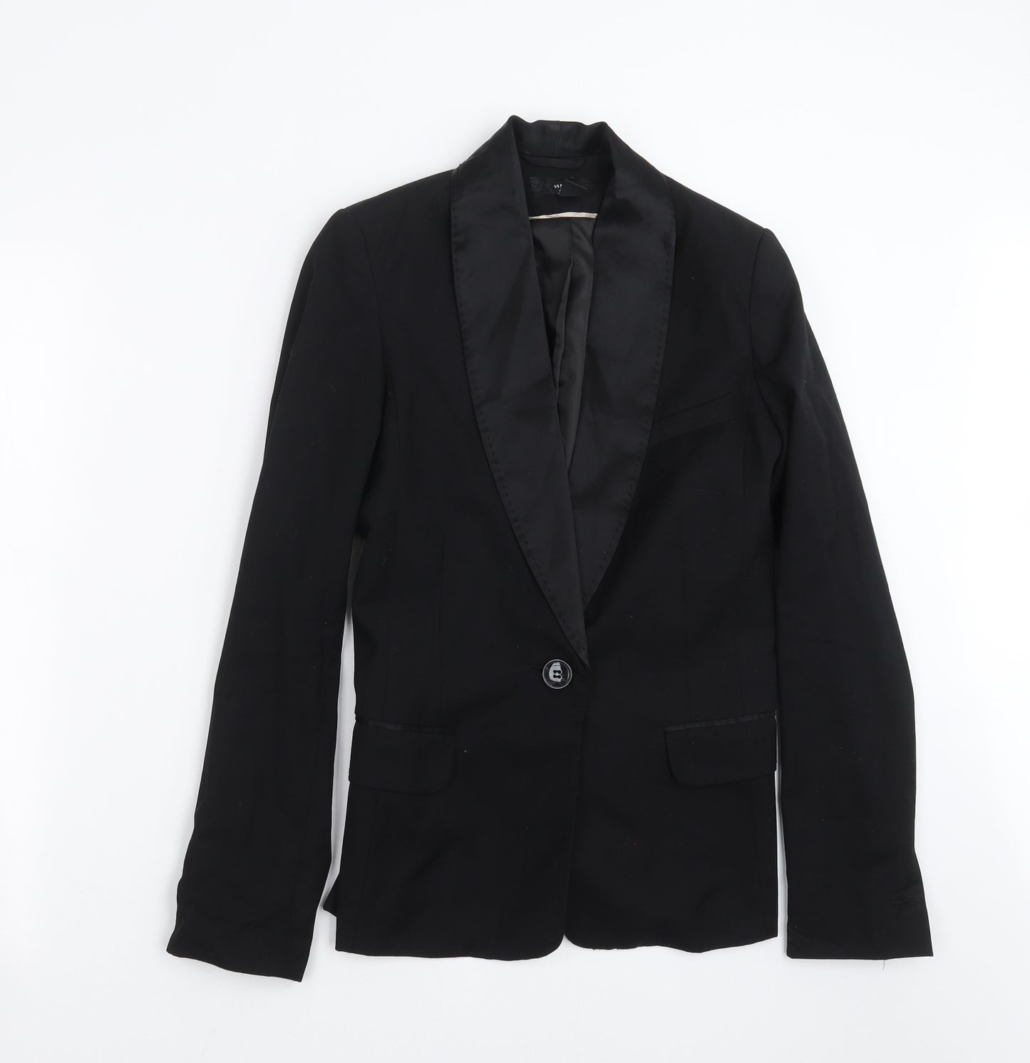 H&M Womens Black   Jacket Suit Jacket Size 8