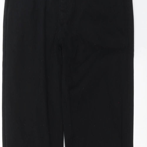 NEXT Boys Black   Chino Trousers Size 13 Years