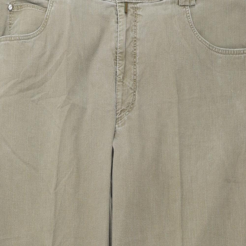 Meyer Mens Green  Denim Straight Jeans Size 42 in L25 in