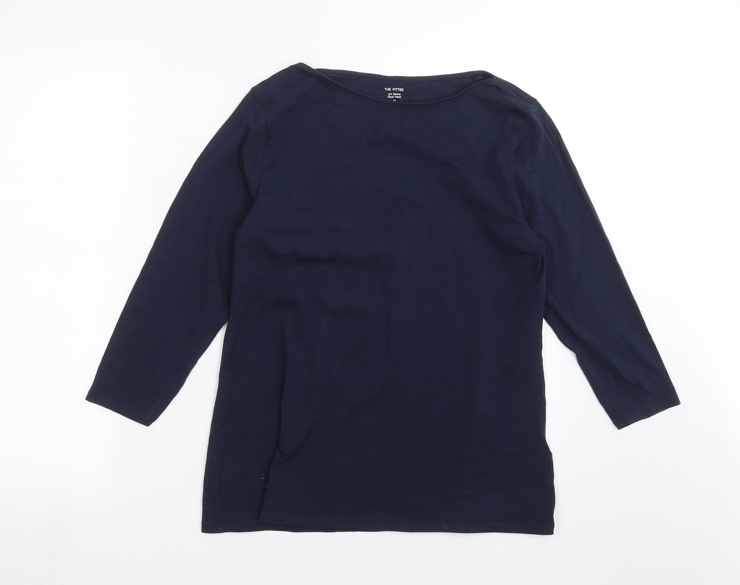 Marks and Spencer Womens Blue   Basic T-Shirt Size 16