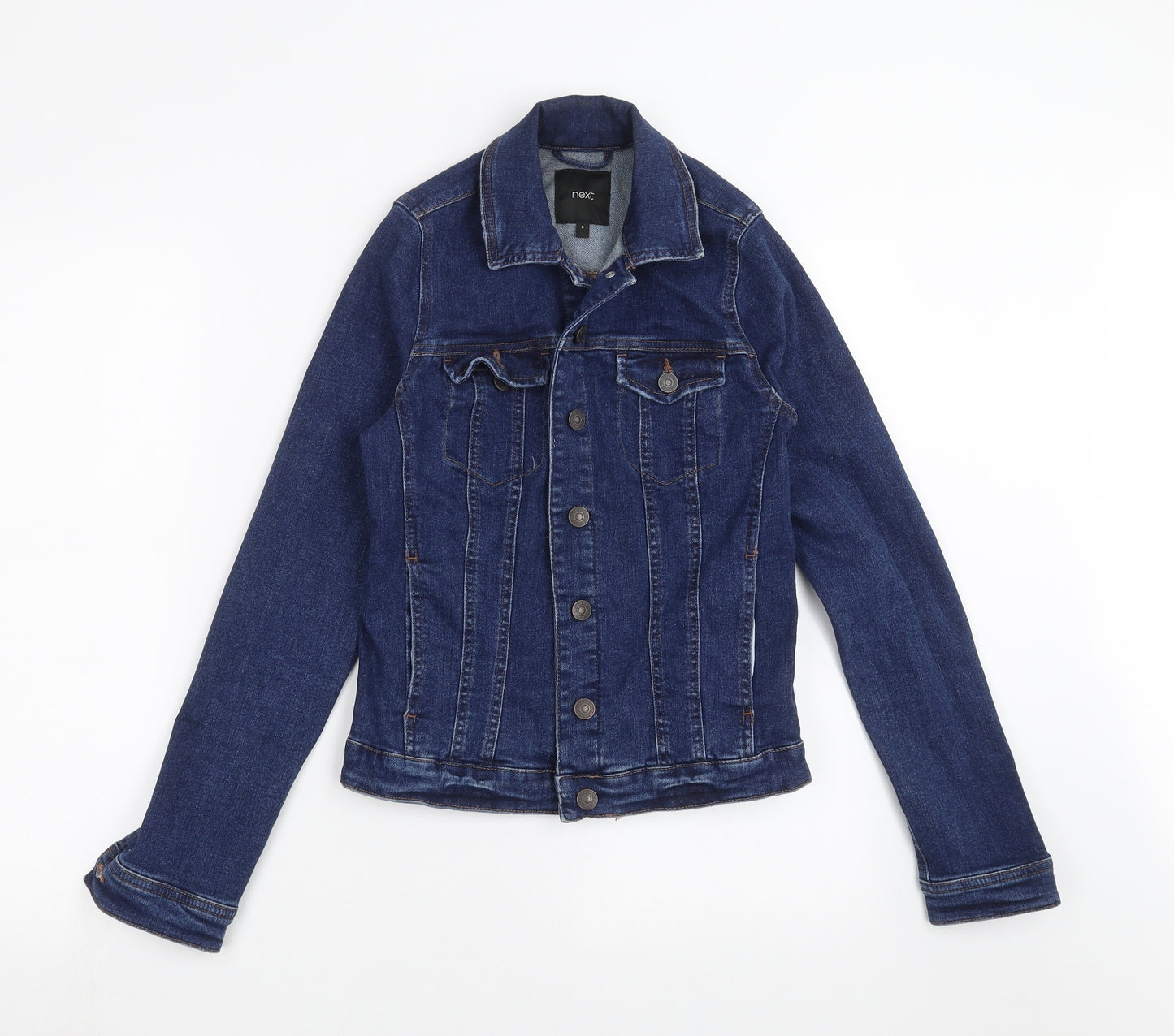 NEXT Womens Blue  Denim Jacket  Size 8