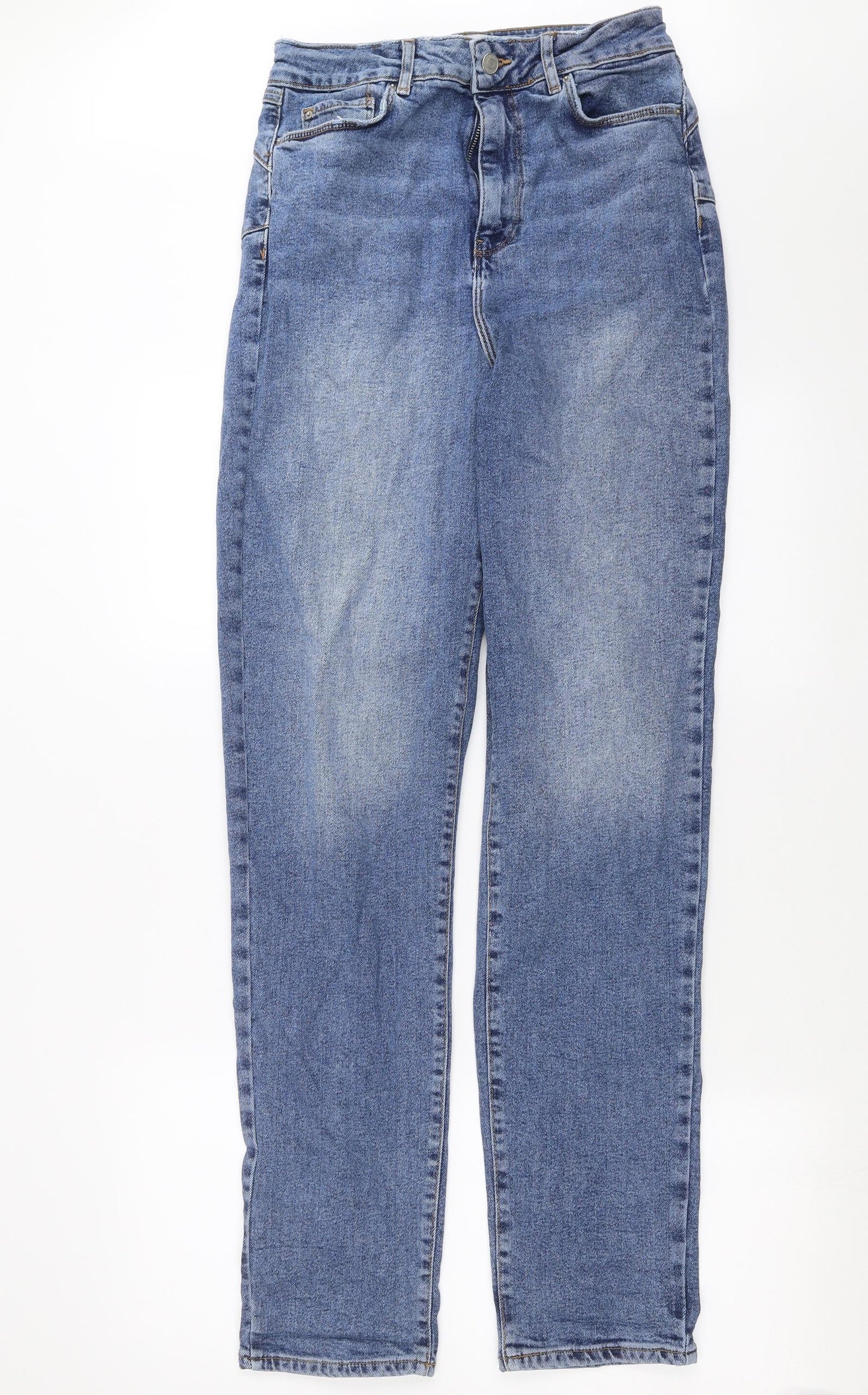 New Look Womens Blue  Denim Mom Jeans Size 12 L33 in - lift & Shape