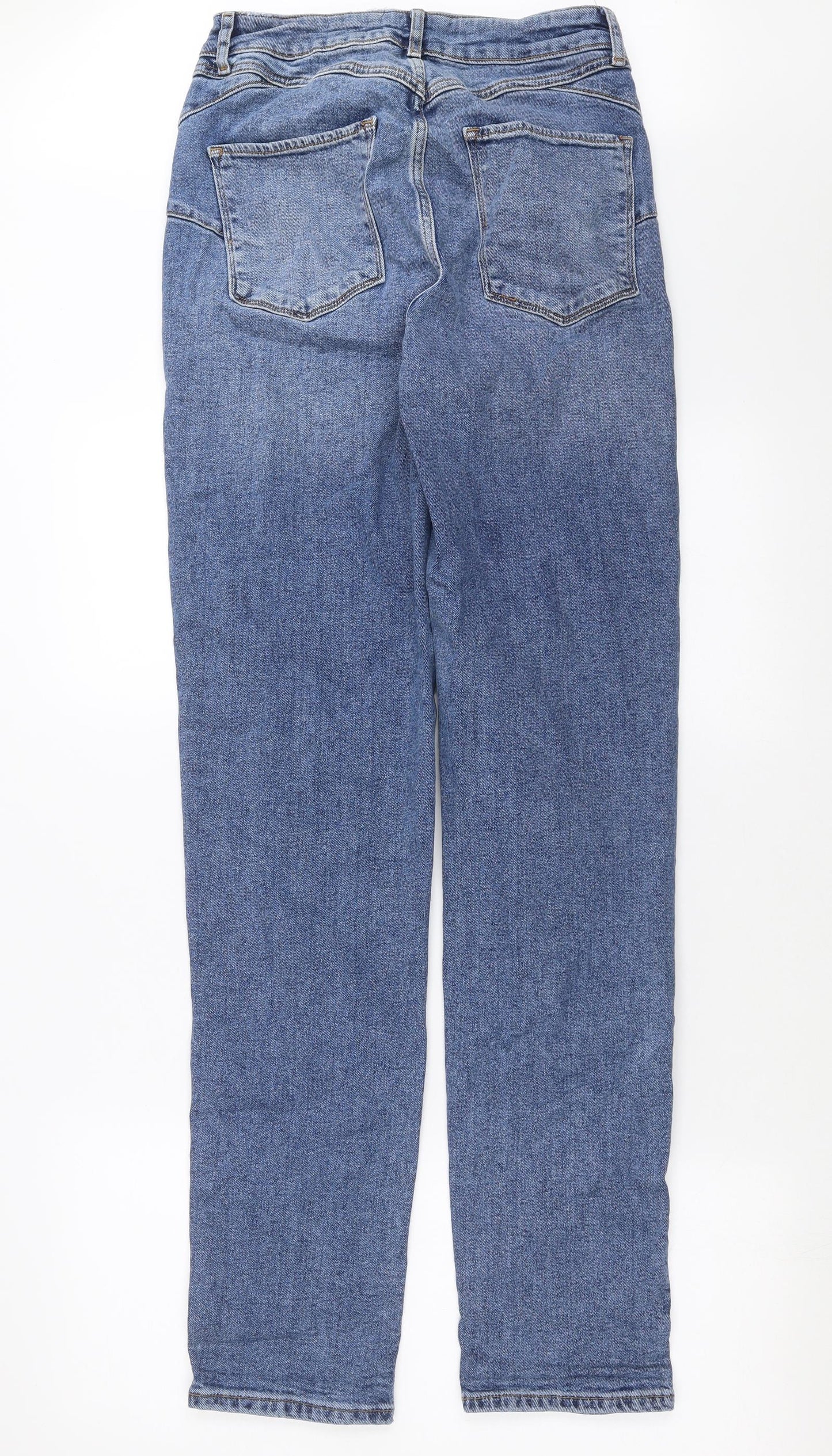 New Look Womens Blue  Denim Mom Jeans Size 12 L33 in - lift & Shape