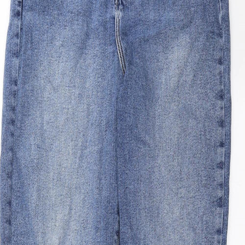 New Look Womens Blue  Denim Mom Jeans Size 12 L33 in - lift & Shape