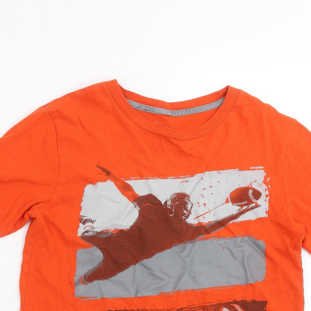 Circo Boys Orange   Basic T-Shirt Size 8-9 Years  - rugby