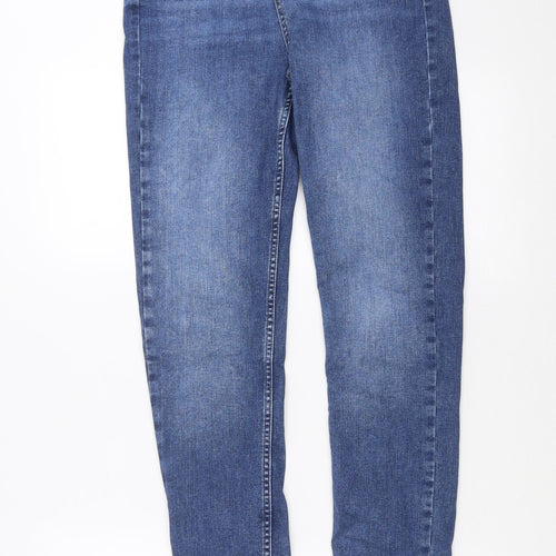 New Look Womens Blue  Denim Skinny Jeans Size 12 L32 in - lift & Shape