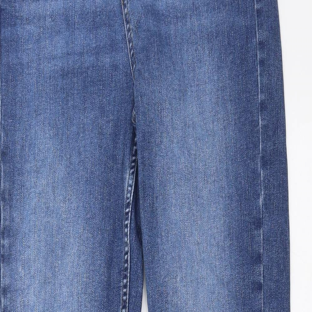 New Look Womens Blue  Denim Skinny Jeans Size 12 L32 in - lift & Shape