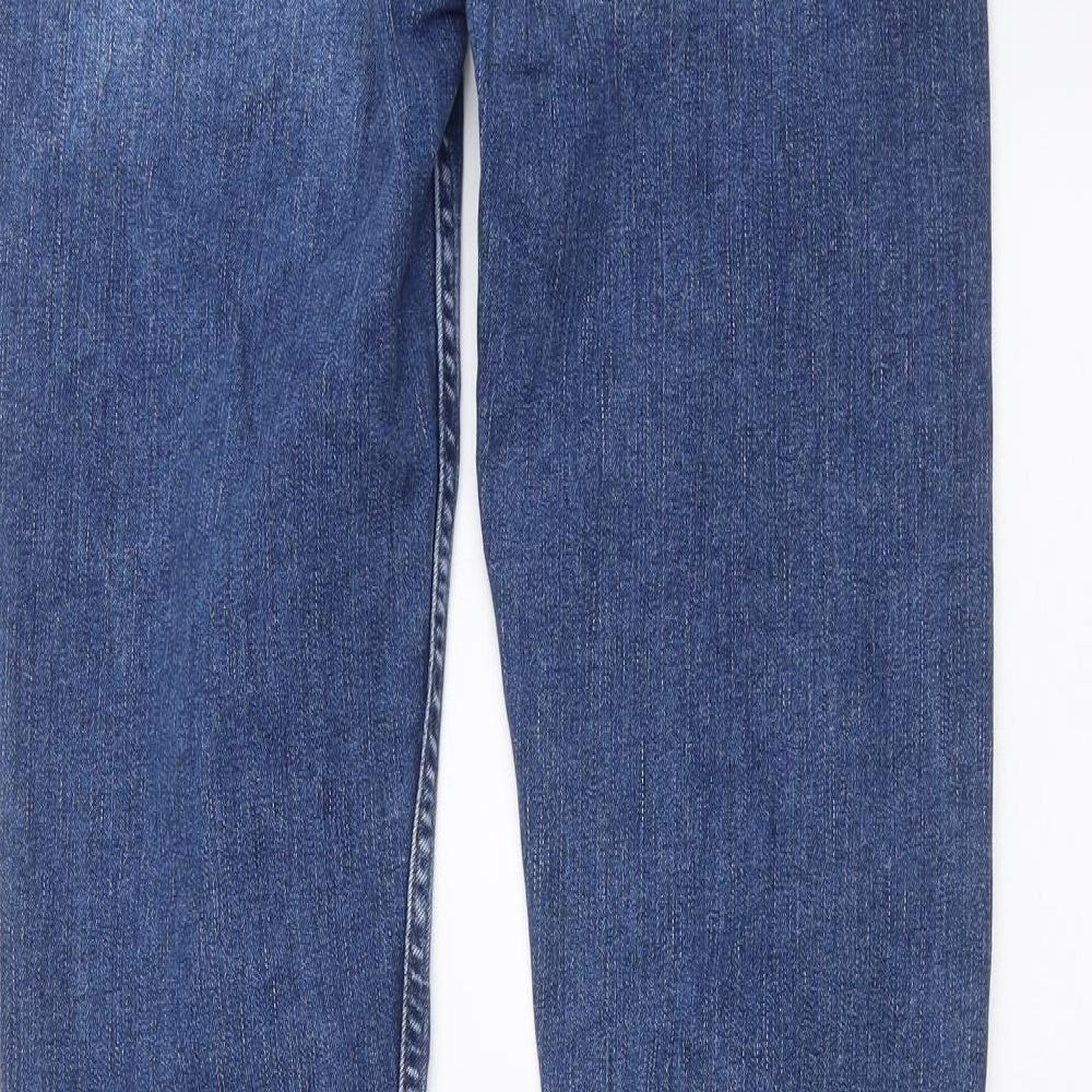New Look Womens Blue  Denim Skinny Jeans Size 12 L32 in - lift & Shape