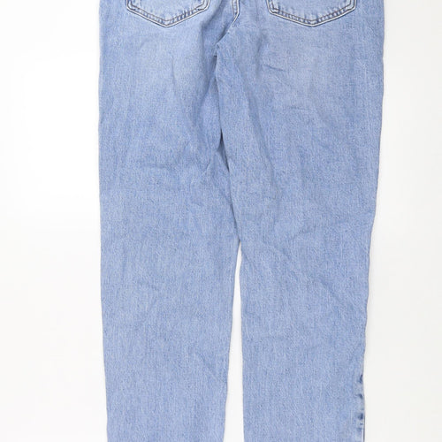 New Look Womens Blue  Denim Straight Jeans Size 12 L31 in