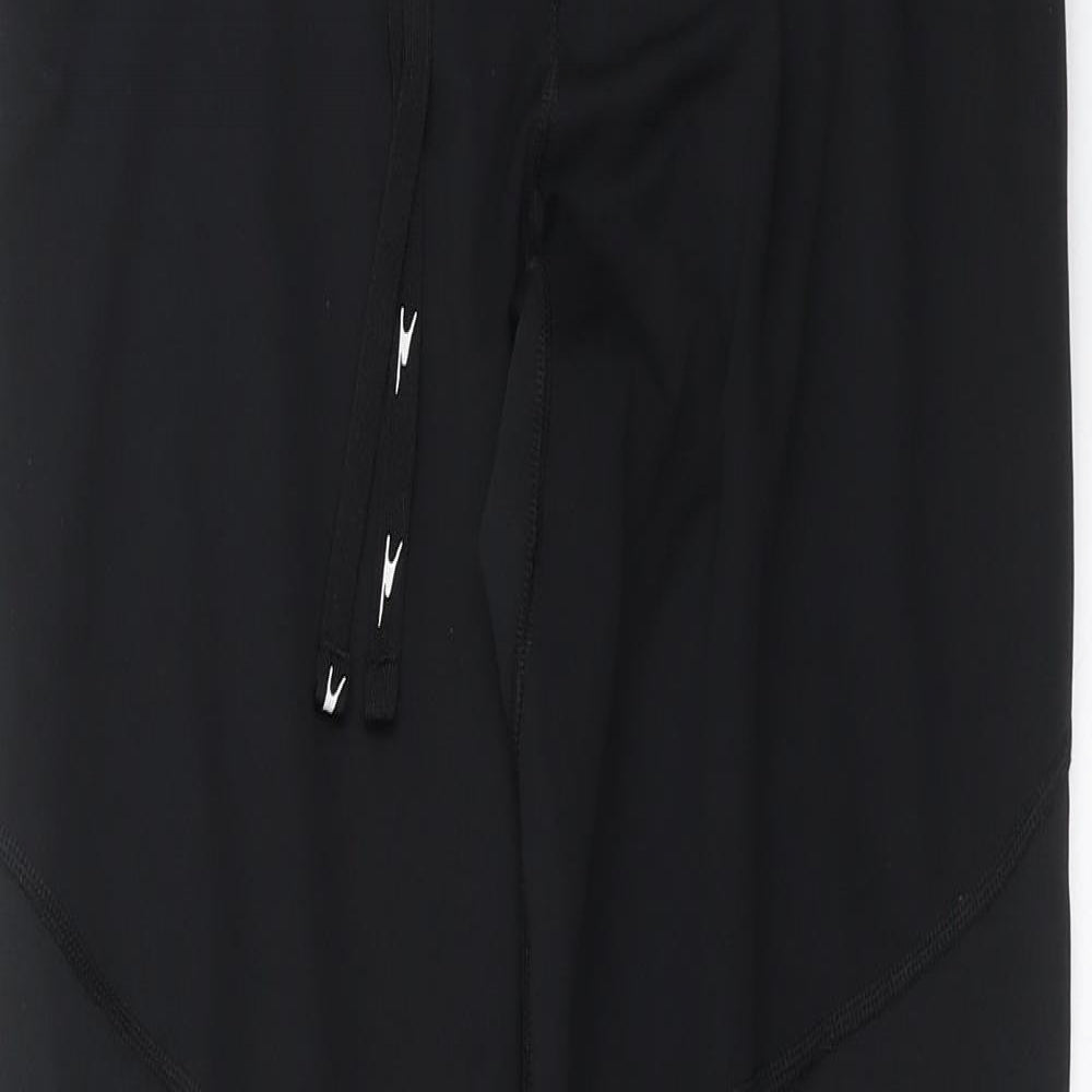 Crane Womens Black   Compression Leggings Size M L28 in