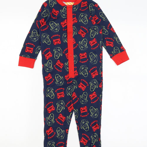 Fireman Sam Baby Blue   Babygrow One-Piece Size 18-24 Months  - Fireman Sam