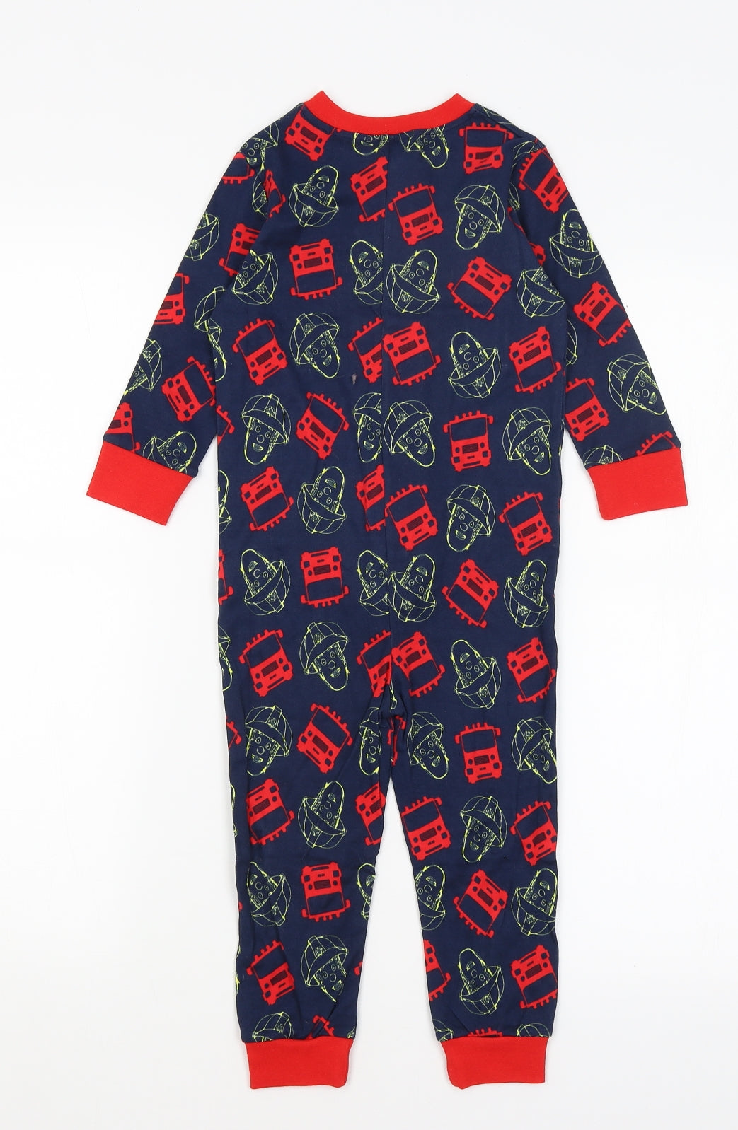 Fireman Sam Baby Blue   Babygrow One-Piece Size 18-24 Months  - Fireman Sam