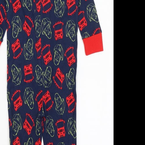 Fireman Sam Baby Blue   Babygrow One-Piece Size 18-24 Months  - Fireman Sam