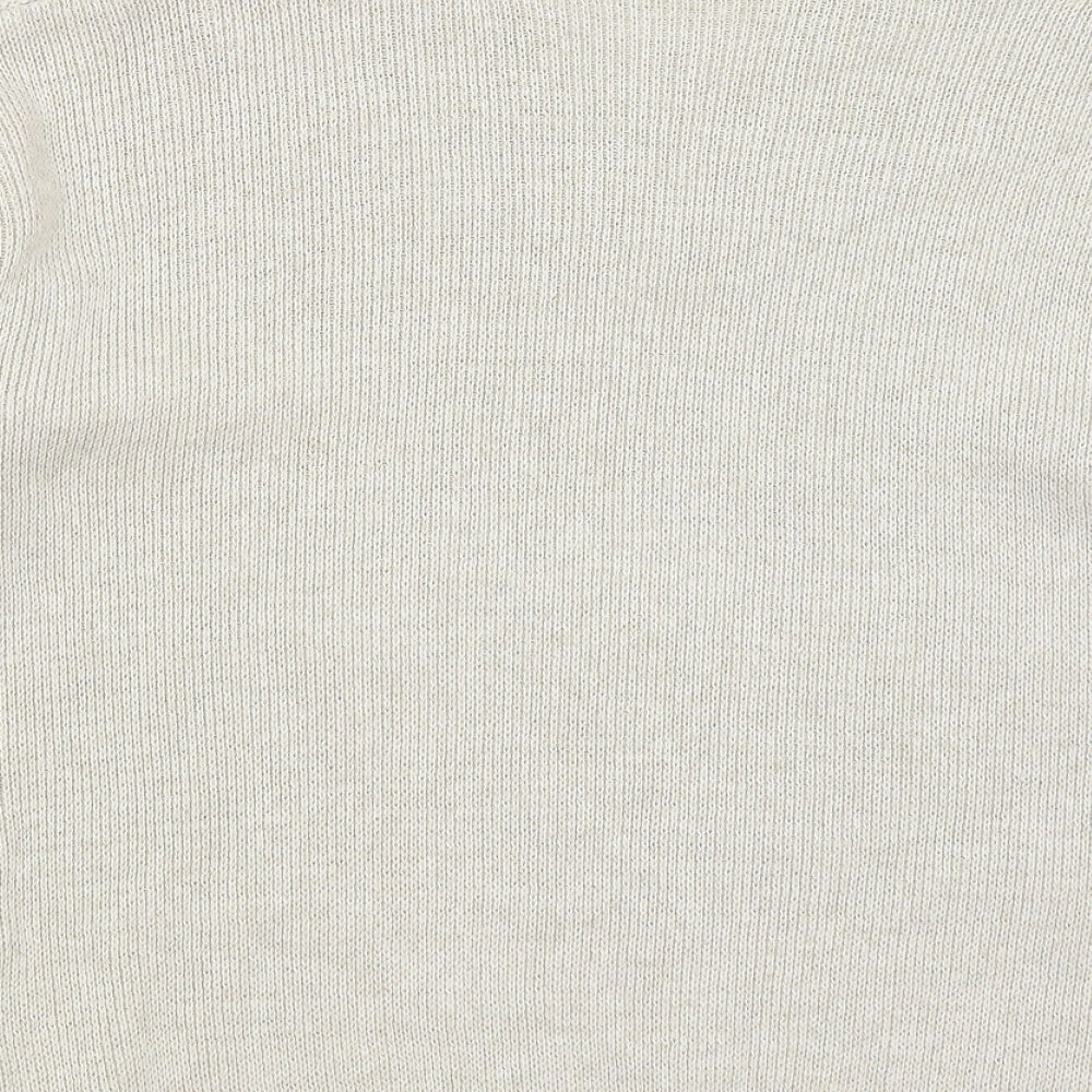 Cignal Womens Beige   Pullover Jumper Size L