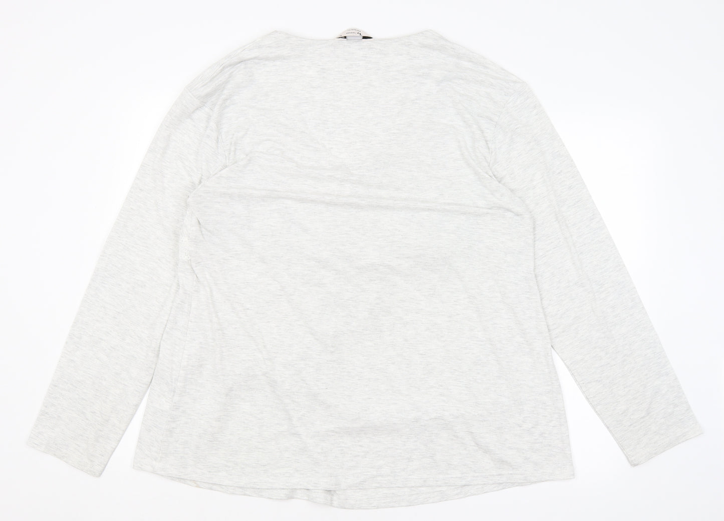 TU Womens Grey   Basic T-Shirt Size XL
